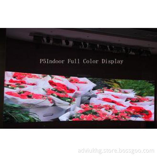 Seamless P5 Indoor Advertising Display With 40000/ Pixel De